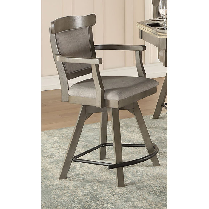 Three Posts™ Blissfield Swivel Bar & Counter Stool Wayfair